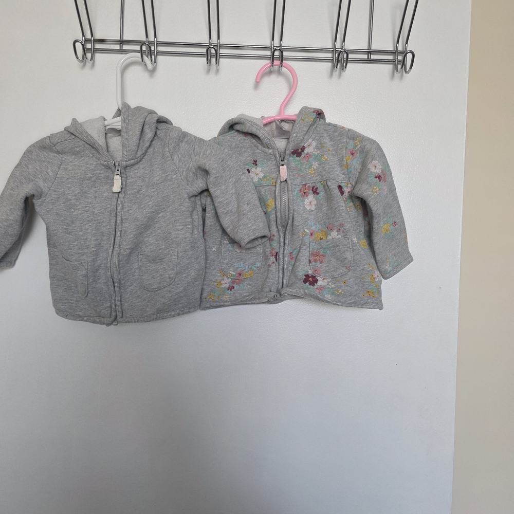 Carter's Gray Hooded Sweatshirt for Everyday Comfort